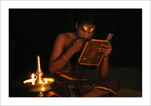 Light from the deepam and natural colours