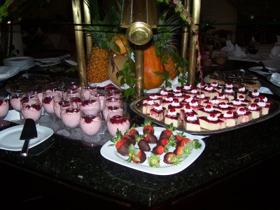 buffet de postres