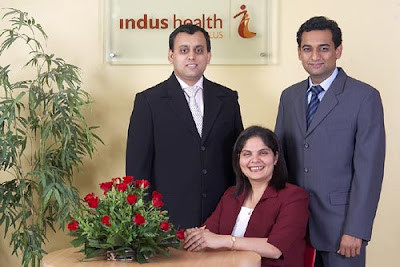 L - R : Parnal Dekhne -JMD , Kanchan Naikawadi; Managing Director and Amol Naikawadi Joint Managing Director- Indus Health Plus Pvt. Ltd, Pune L - R : Parnal Dekhne -JMD , Kanchan Naikawadi; Managing Director and Amol Naikawadi Joint Managing Director- Indus Health Plus Pvt. Ltd, Pune