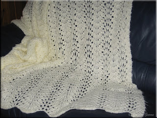 feather and fan afghan