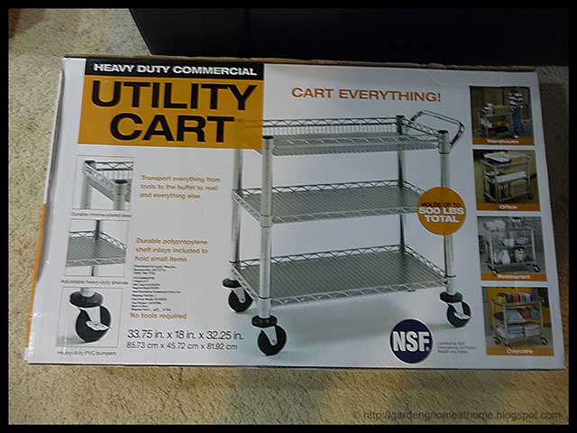 Be warned even the small cart