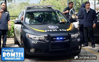 Kereta Baru Polis (PDRM) Naza Forte !