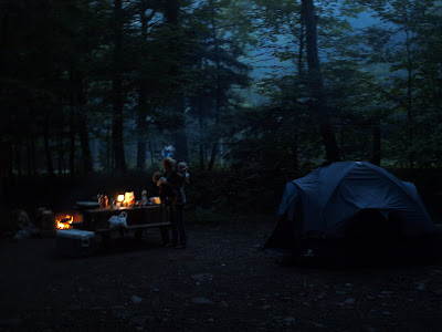 Camping At Night