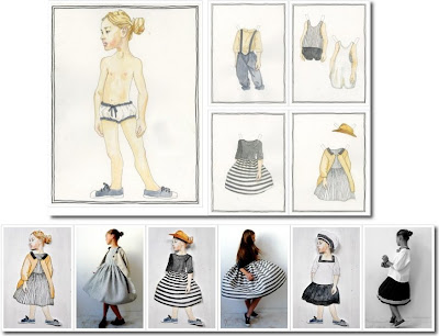 paper dolls at VDJ boutique france paper dolls at VDJ boutique france