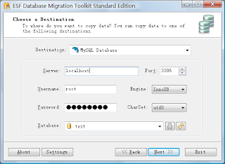  ESF Database Migration Toolkit Pro 6.3.16