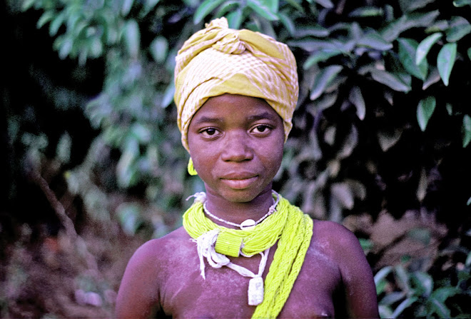 Moiyatu during Bundu initiation 1970 at Kenema