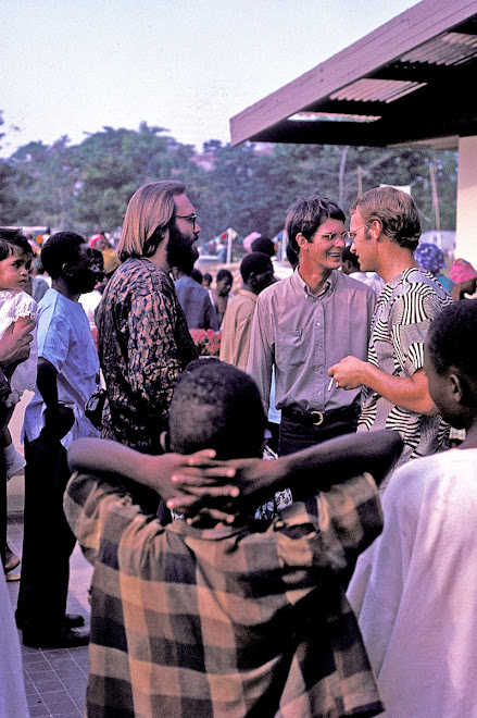 Warren VanHoos at Panguma Hospital dedication