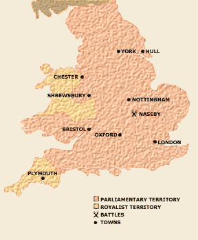 Naseby Map