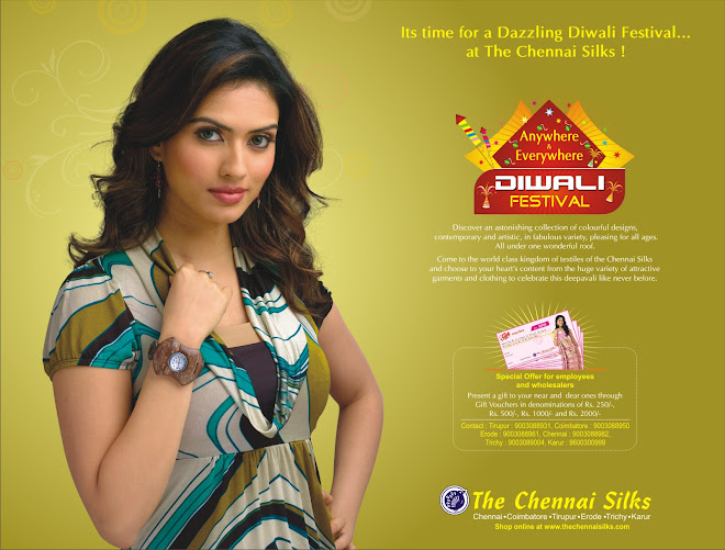 Chennai silks diwali halfpage