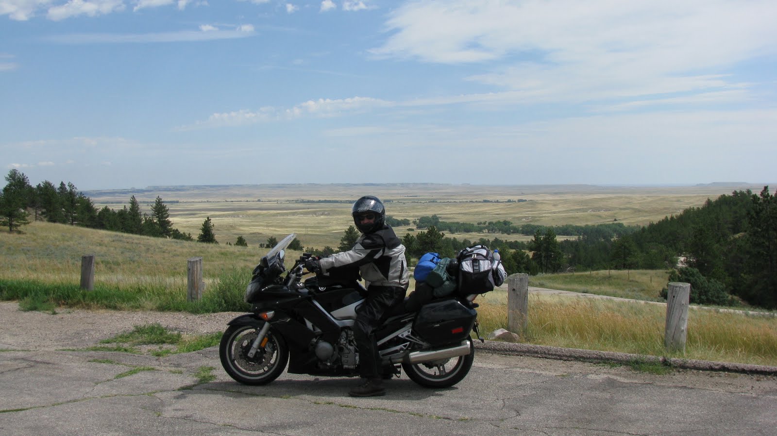 Erik's Motorcycle Trips Day 4, Cheyenne, WY to Belle Fourche, SD or