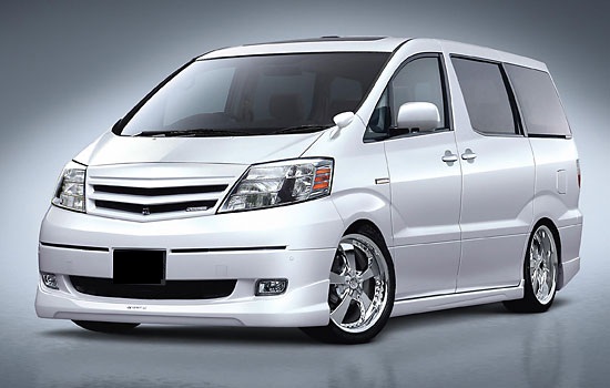 The Toyota Alphard Hybrid Minivan is the sixth hybrid vehicle offered by