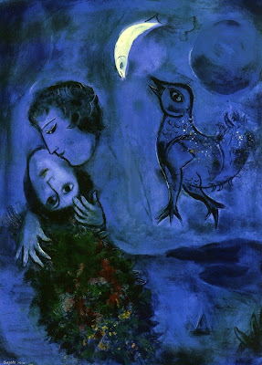 Marc Chagall, Paysage bleu