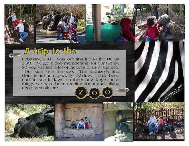 Dallas Zoo, where the twins found their fasination with monkeys.