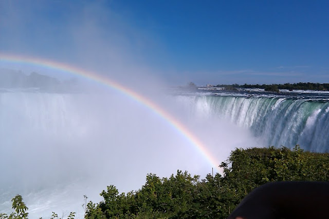 Niagara Falls from Ontario Canada