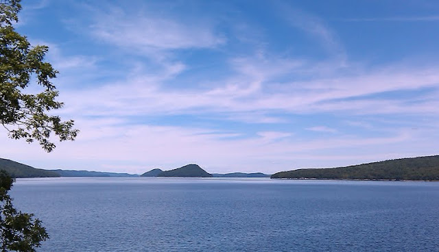 Veiw of Quabbin Reservoir from Goodnough Dike