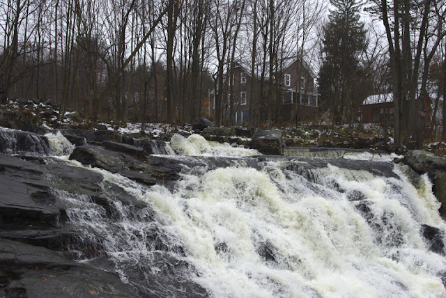 The Barberville Falls Nature Preserve in Poestenkill NY