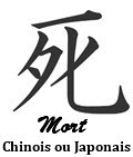 Shi: la mort en chinois ou japonais