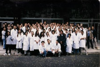 Photo de classe d'une faculté de medecine