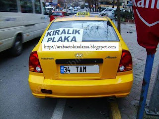 istanbul kiralık ticari taksi