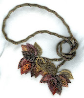 Leaf Lariat ©2006, Theresa Buchle