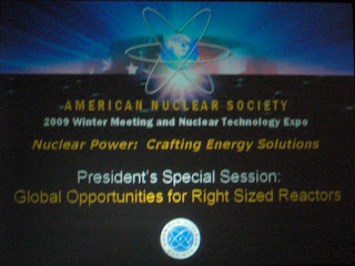 ANS President's Special Session - Global Opportunities For Right-Sized Reactors. Small Or Medium Power Outputs Are Often Just What Customer Ordered 1