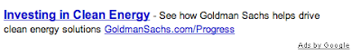 goldman sachs clean energy