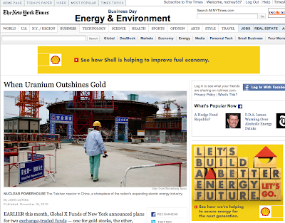 Uranium Market Story Surrounded by Fossil Fuel Advertising 1