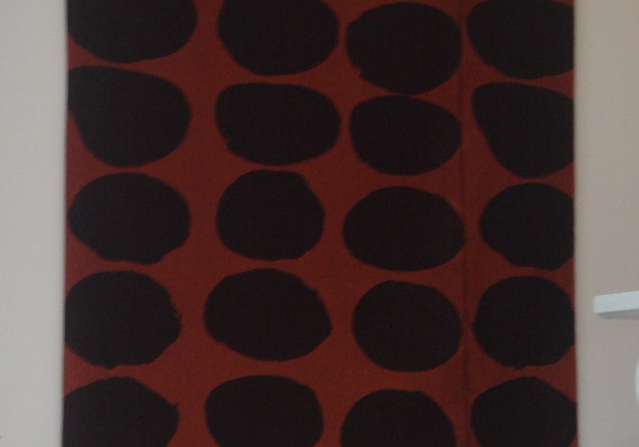 owlsquirrelfox 1961 original Marimekko wall hanging and a 70's