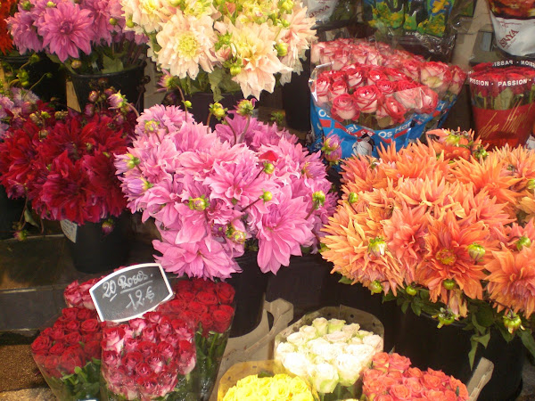 Flower Market on Rue Cler