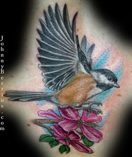 Bird tatto design for body