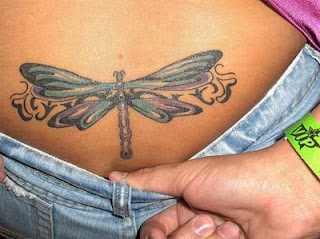dragonfly tattoo for female