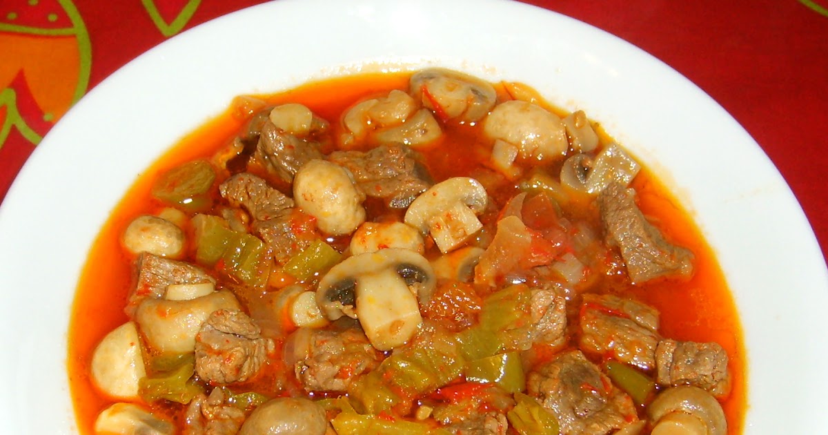 Doğadan Doğal Lezzetler Mantarlı Et Sote