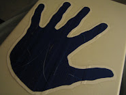 Duct Tape Hand Print