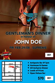 Stag Ticket Examples