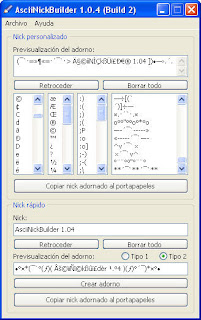 create nick name create nick name