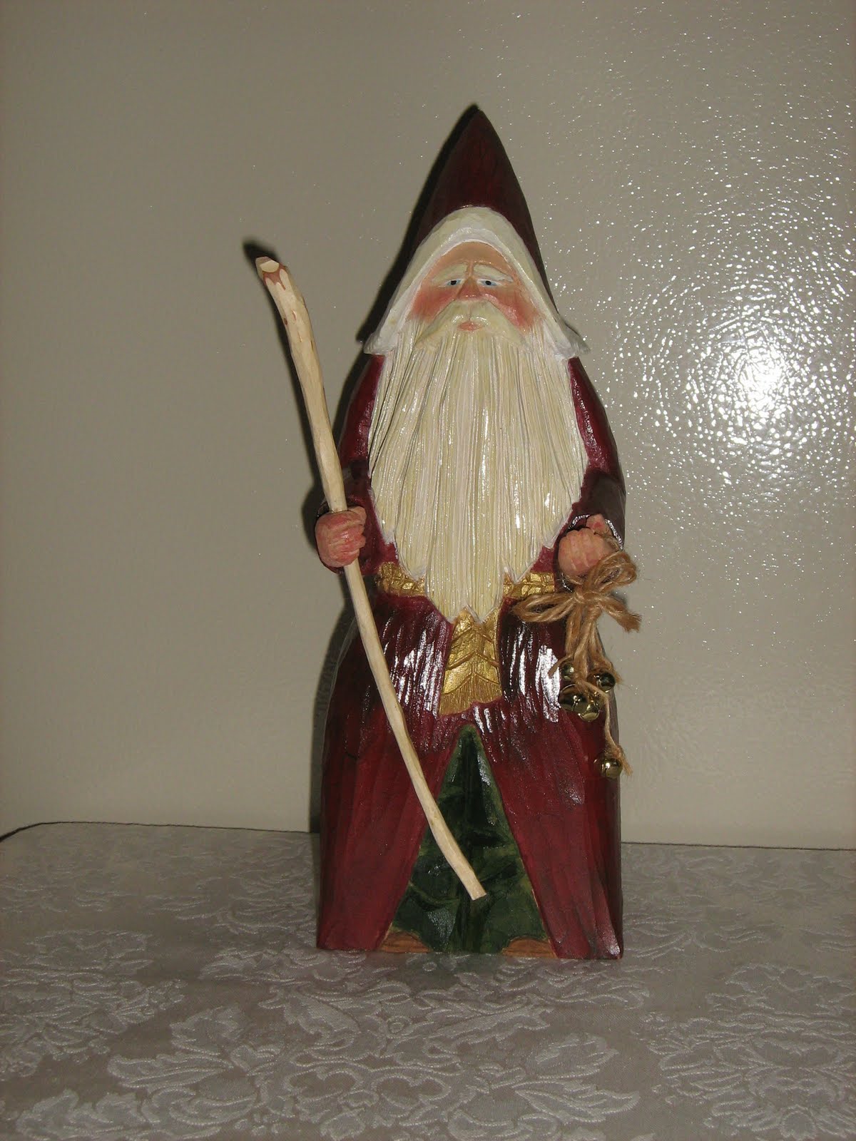 Dave Barley Whittlin' Woodcarver Blog Hand Carved Old World Santas