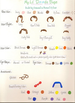 Doodle Bug Placemat Chart