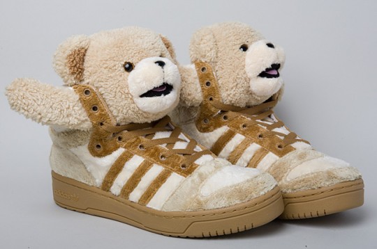 Jeremy Scott designed a pair of Adidas Originals by Originals Teddy Bear Jeremy Scott designed a pair of Adidas Originals by Originals Teddy Bear