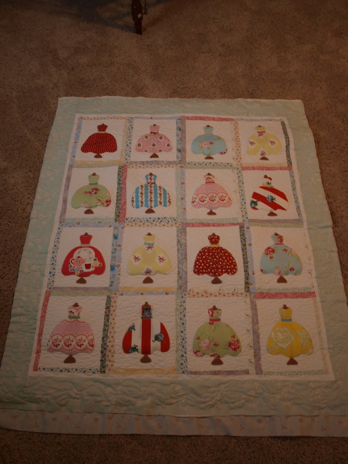 Originate and Renovate Pretty Dresses Quilt