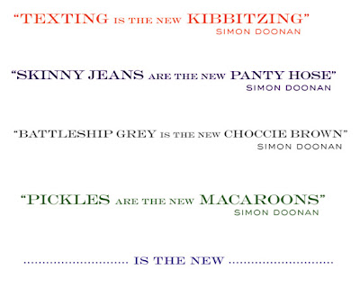 Fashion Week Highlight: FNO Swag from Simon Doonan for Dempsey + Carroll