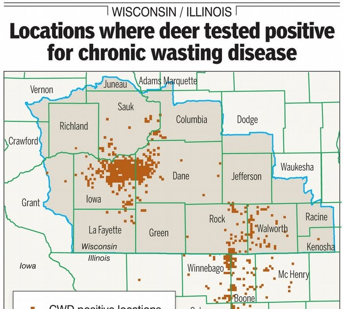 Deer Impacts Blog WISCONSIN NEWS Rate of CWD Spread Accelerates