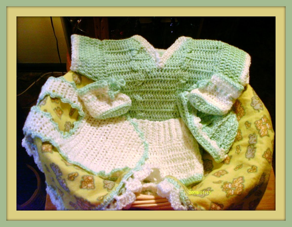 Crocheted Baby Sets