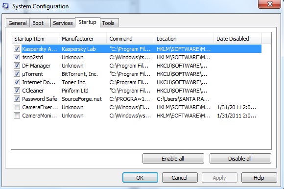 How Do I Remove Startup Programs In Windows 7