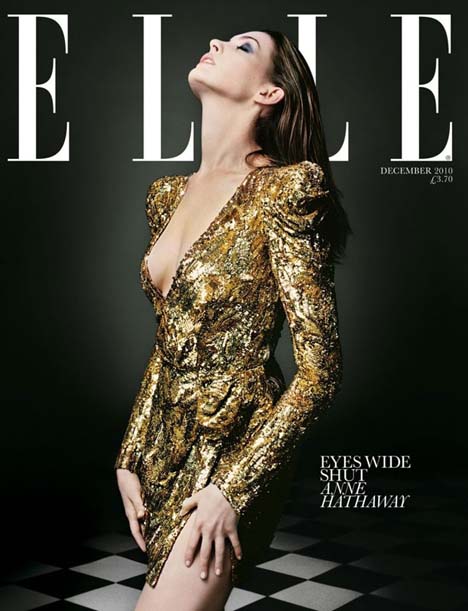 Anne Hathaway for Elle UK Vogue Anne Hathaway 2010. Anne Hathaway for Elle UK