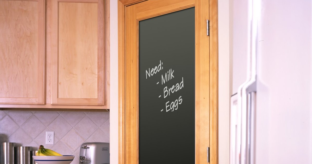 Why Me? Chalkboard Panel Doors