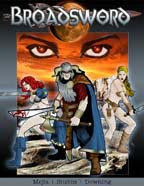 'No Elves, no Dwarves, no kindly Wizards in pointy hats, just brawny guys in loincloths and gals in chainmail bikinis fighting demons, sub-human ape-men, and evil sorcerers.' -author