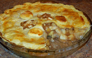 buttery pear pie apple