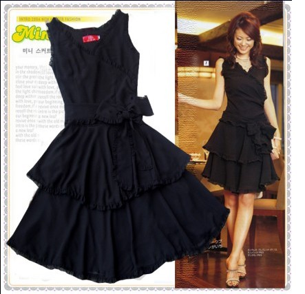 Black Chiffon Dresses