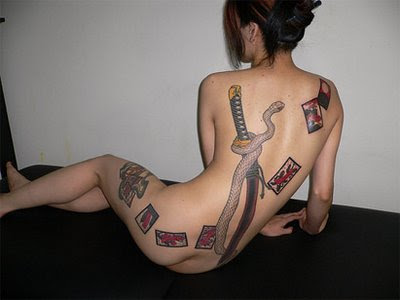 This tattoo design is for guys and girls who like tribal tattoos as well as