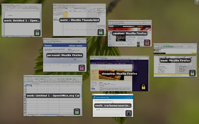 Qubes OS Desktop